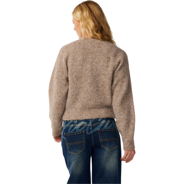 2026 Rip Curl Womens Venture Zip Thru Cardigan 048WKN - Mocha